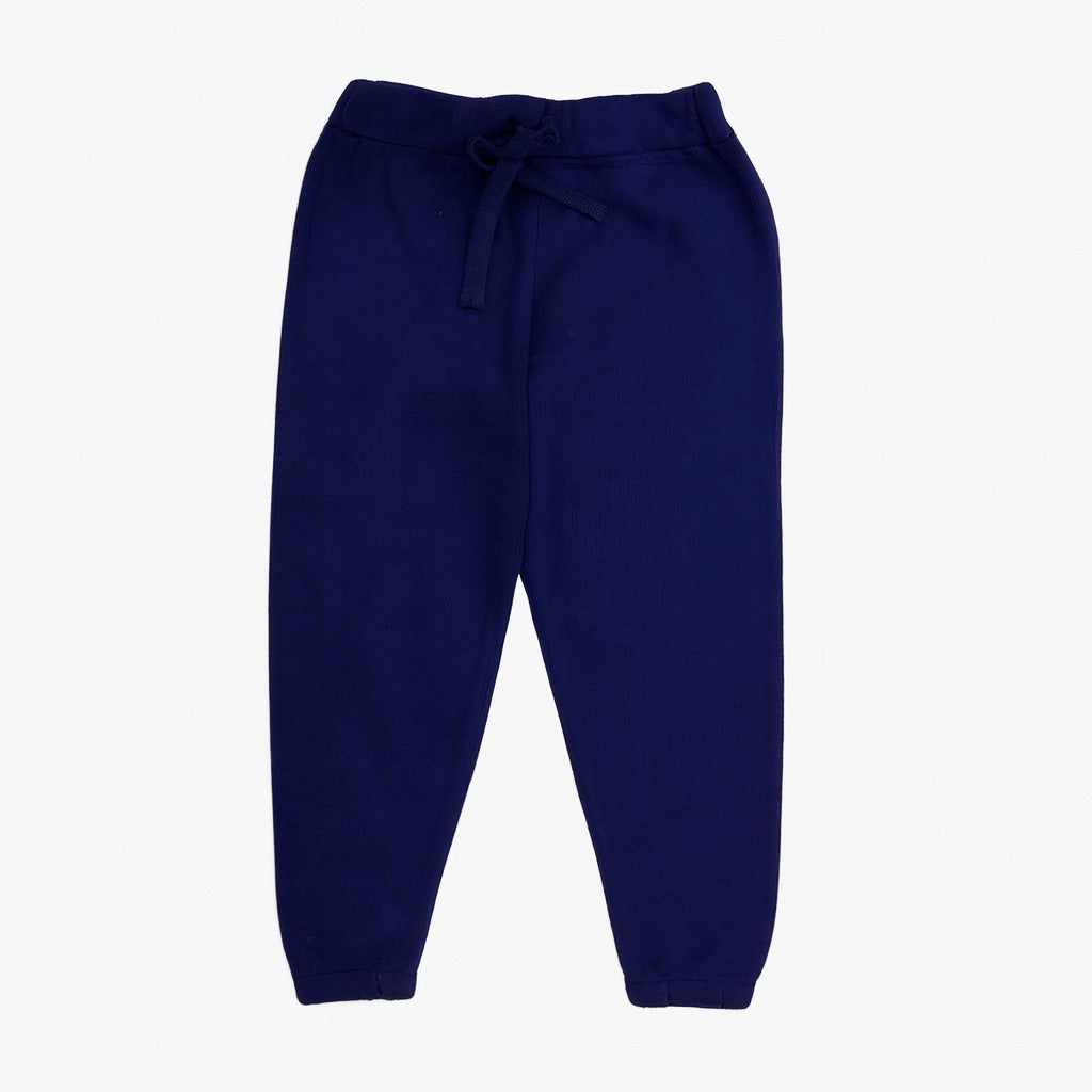 Girls blue wool trouser