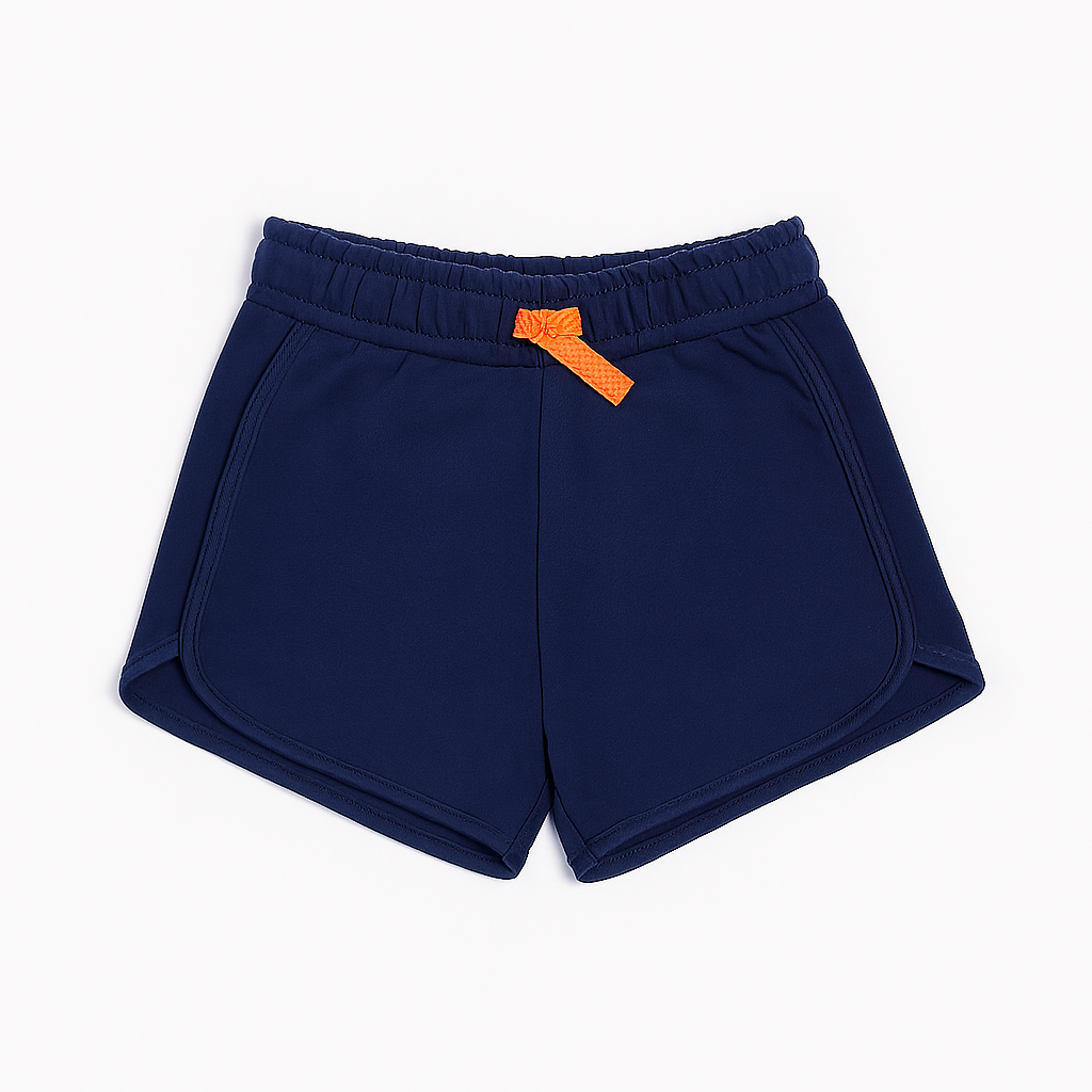 Girls BLUE ORANGE LACE SHORT