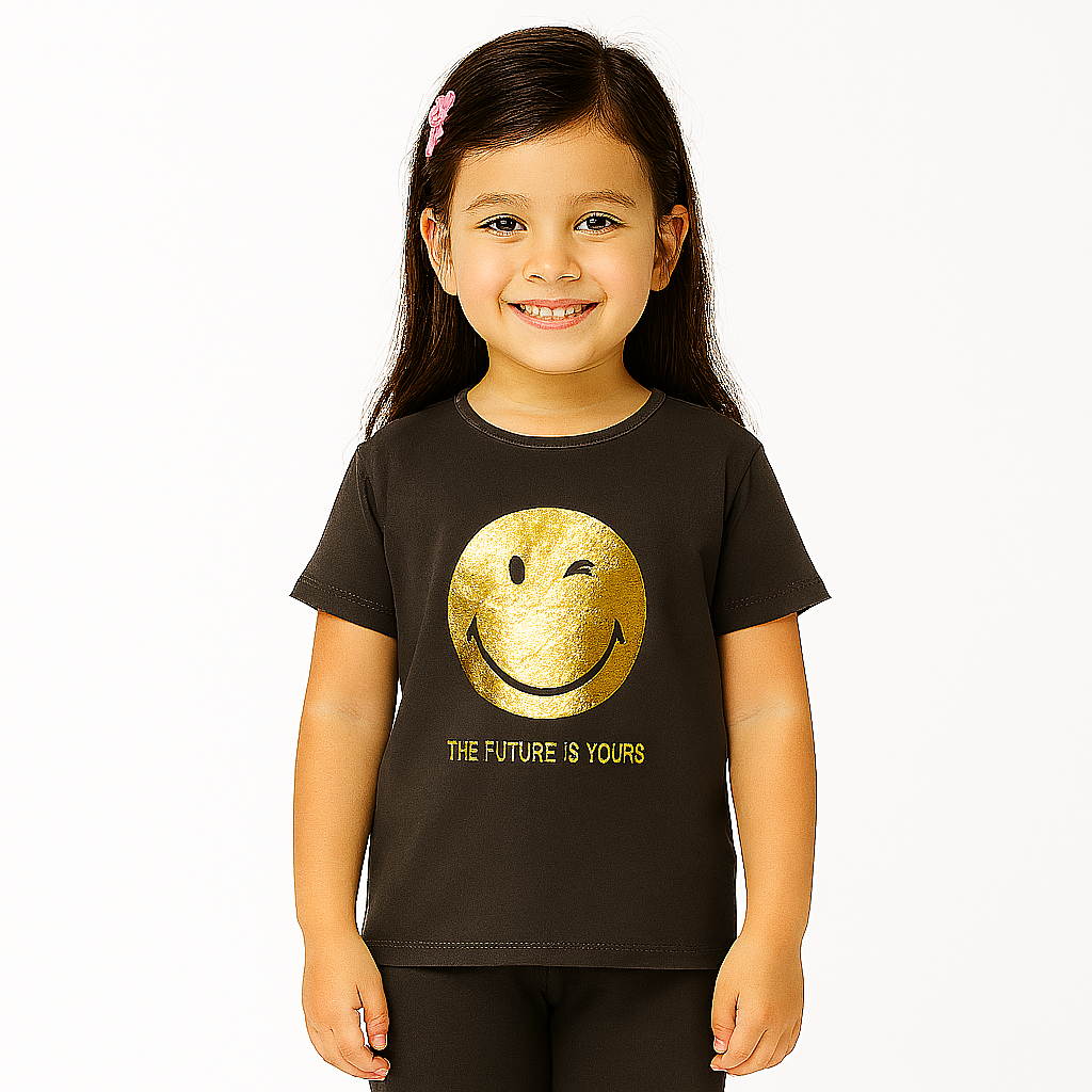 Girls golden smile T-Shirt