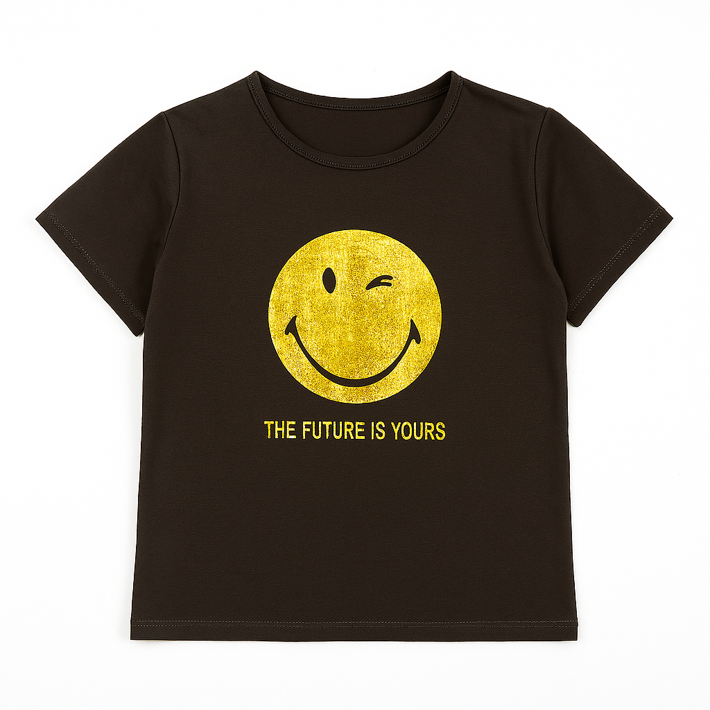 Girls golden smile T-Shirt