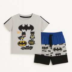 Boys gray Minnie Batman 2 pc