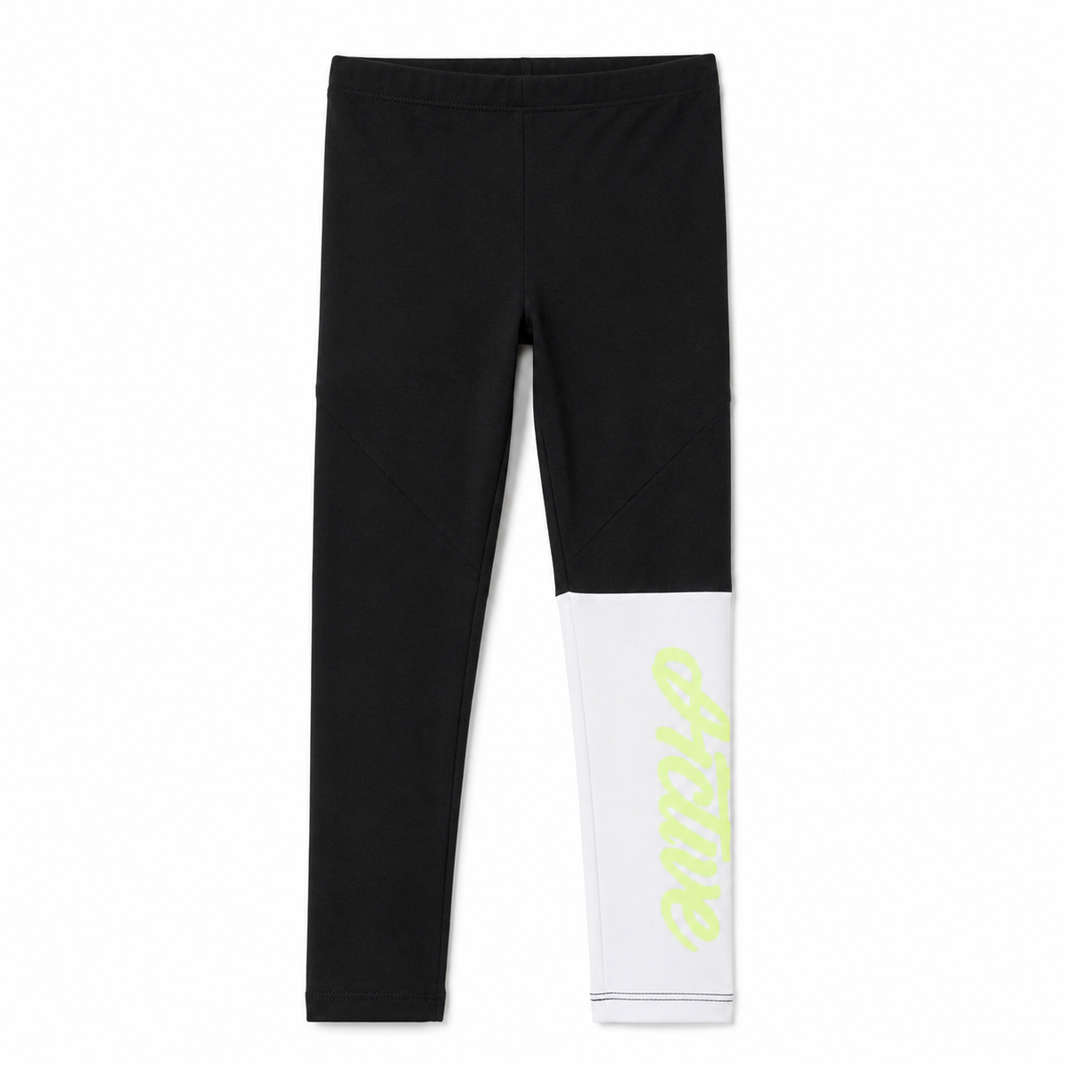 Girls black and white combo tights (Last Chance)