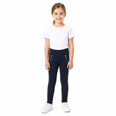 Girls zip style tights (Last Chance)