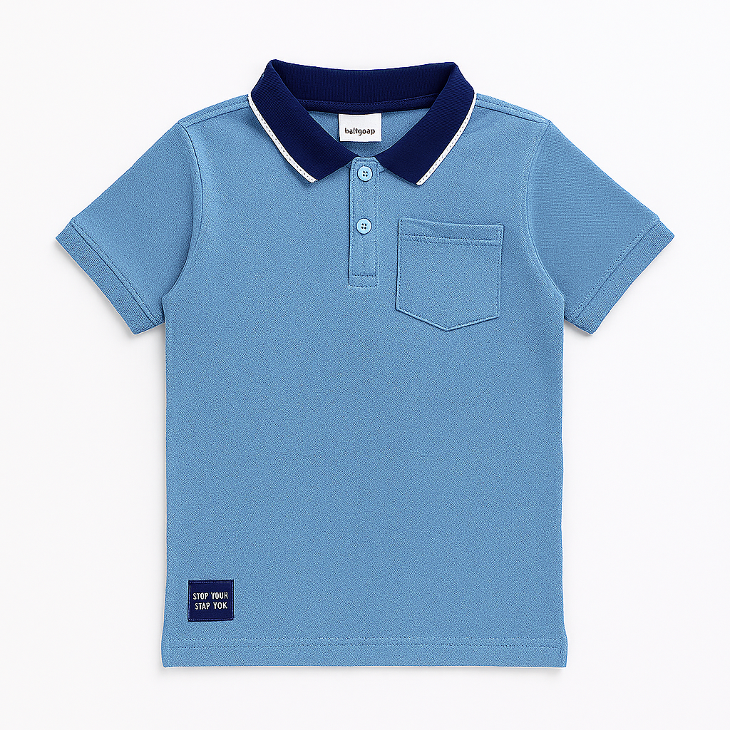 Boys blue polo T-Shirt