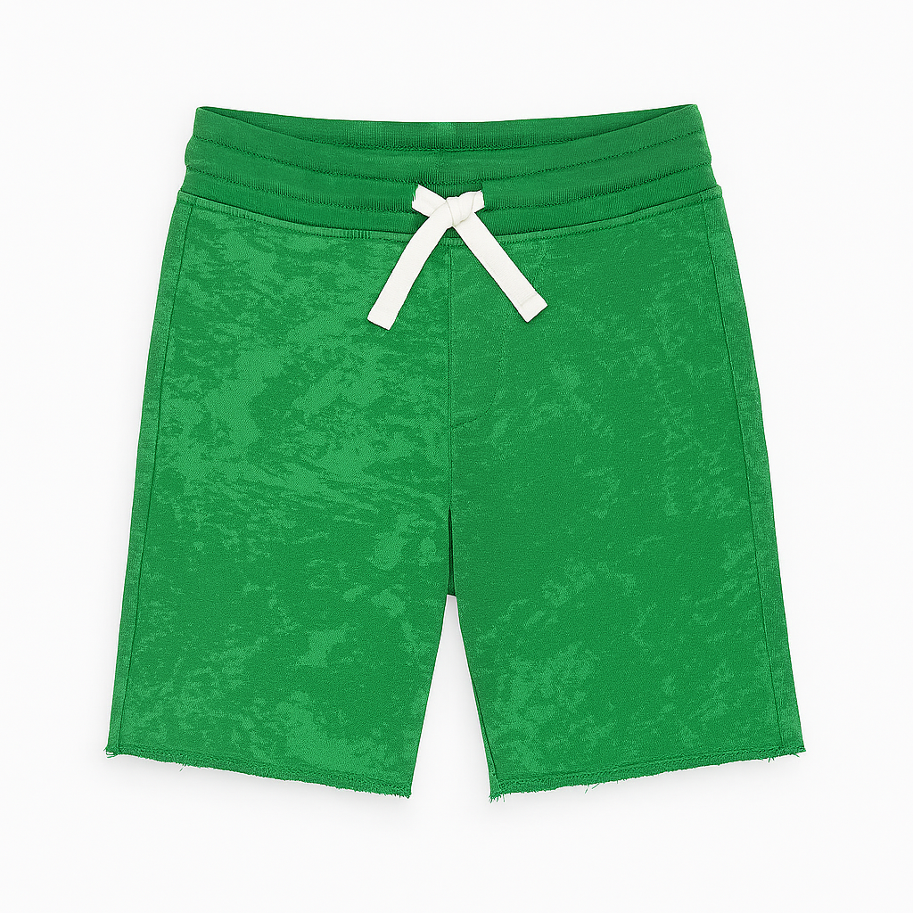 Boys green shorts