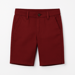 Boys maroon shorts