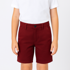 Boys maroon shorts