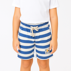 Boys blue and white lining shorts (Last Chance)