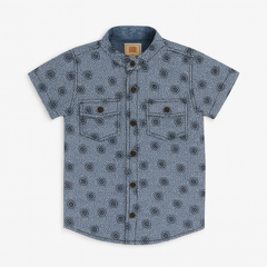 Boys printed casual shirt