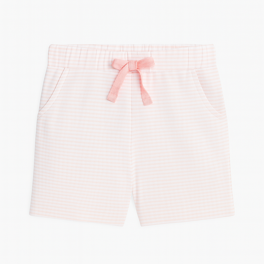 Girls pink lining shorts
