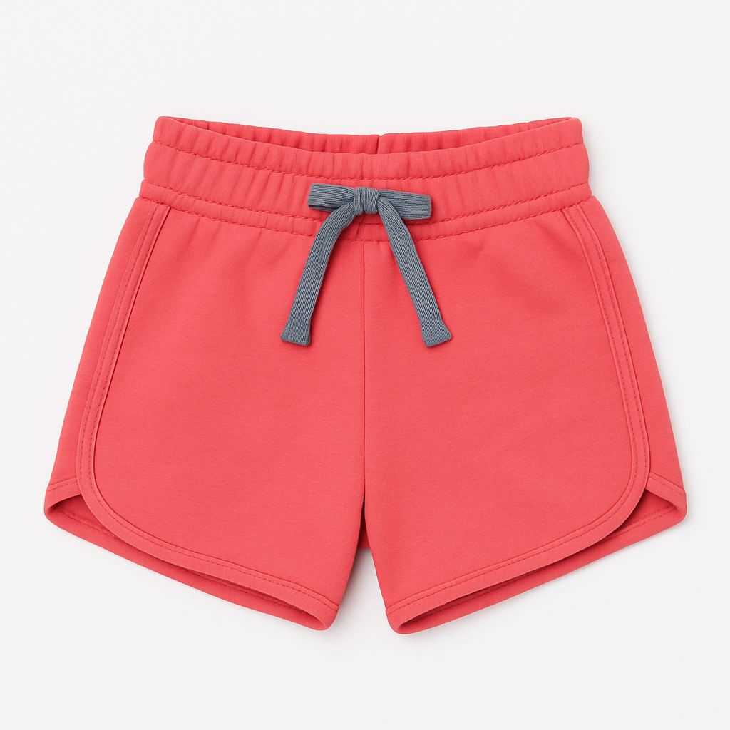 Girls pink blended shorts