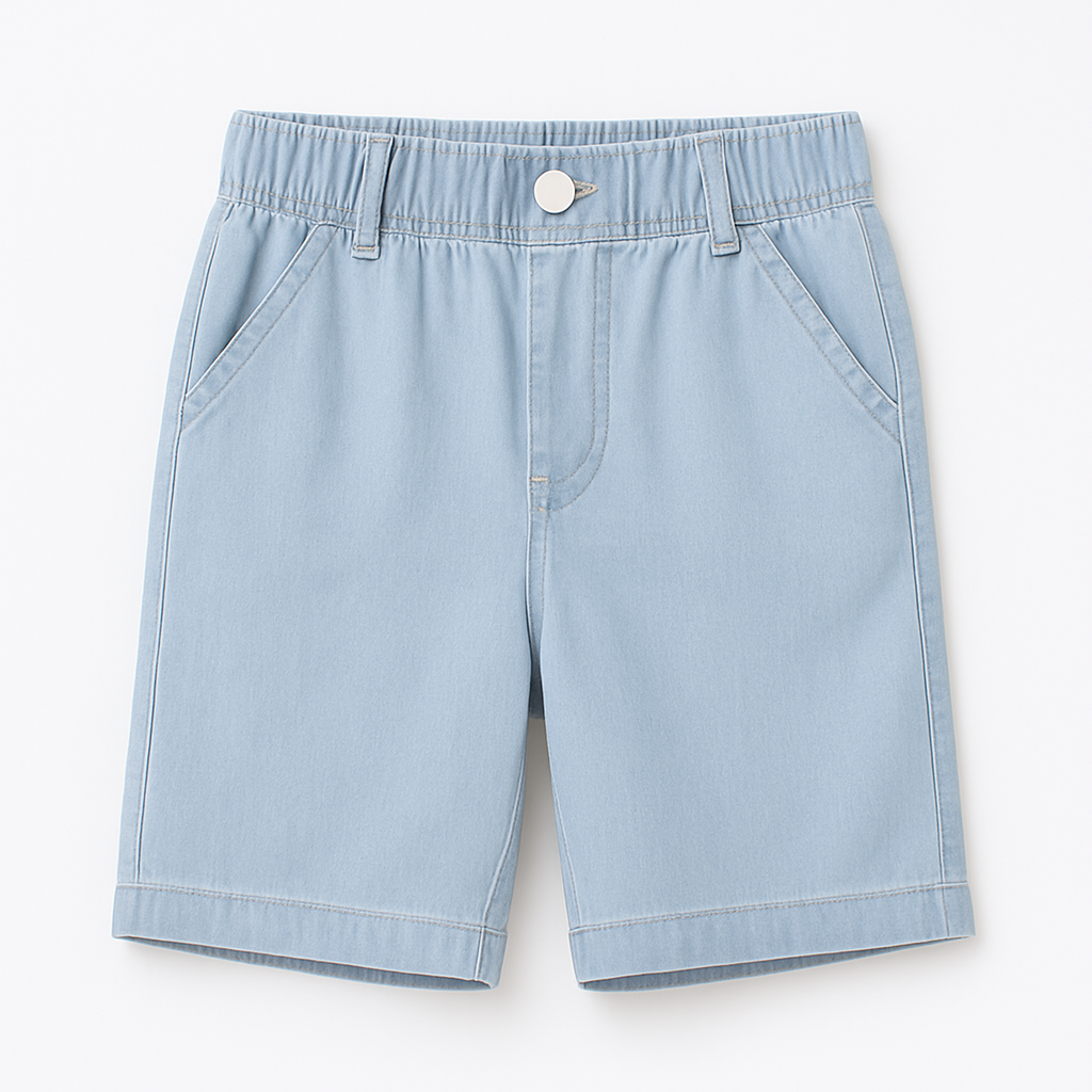 Boys denim jogger shorts