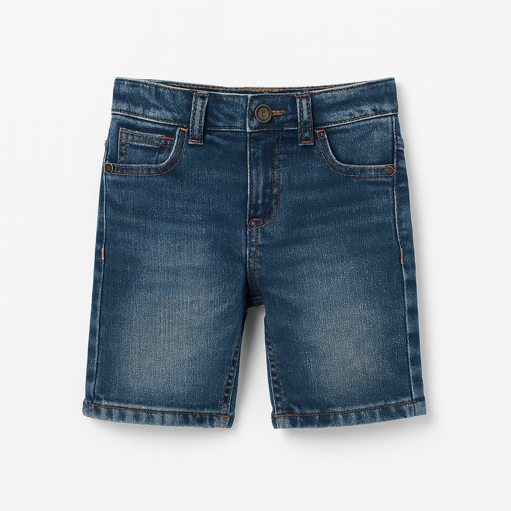 Boys Wash blue shorts