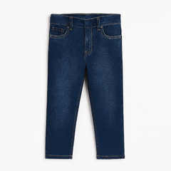 Boys dark blue denim pant