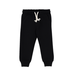 Boys black basic jogger trouser