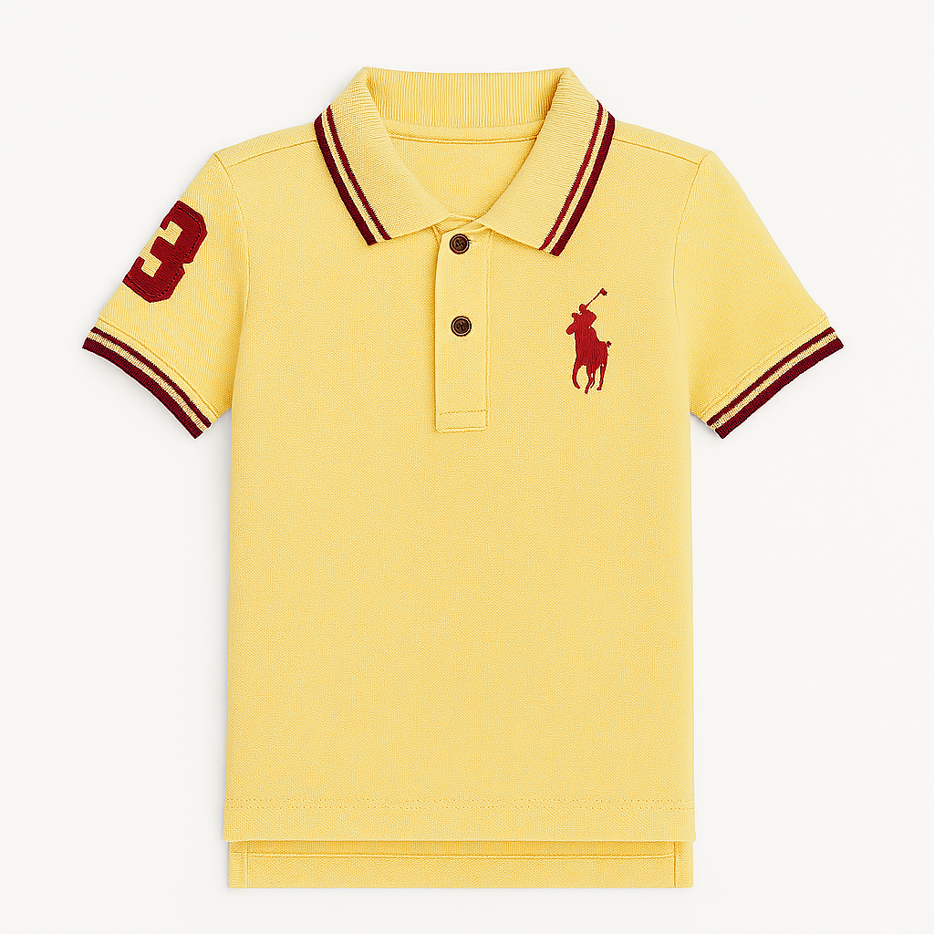 Boys horse embroidered Polo shirt