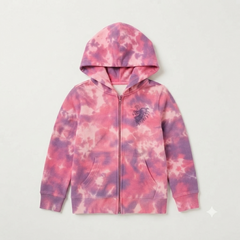 Girls tye n dye hood