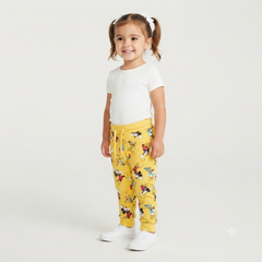 micky mouse pattern trouser