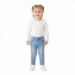 Girls cheetah print pant