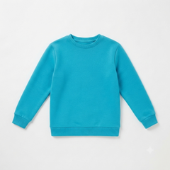 Boys sky blue basic sweatshirt