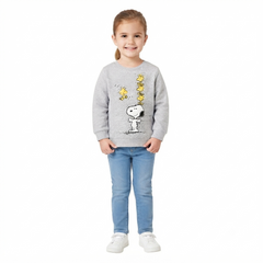 Girls gray snoopy sweatshirt