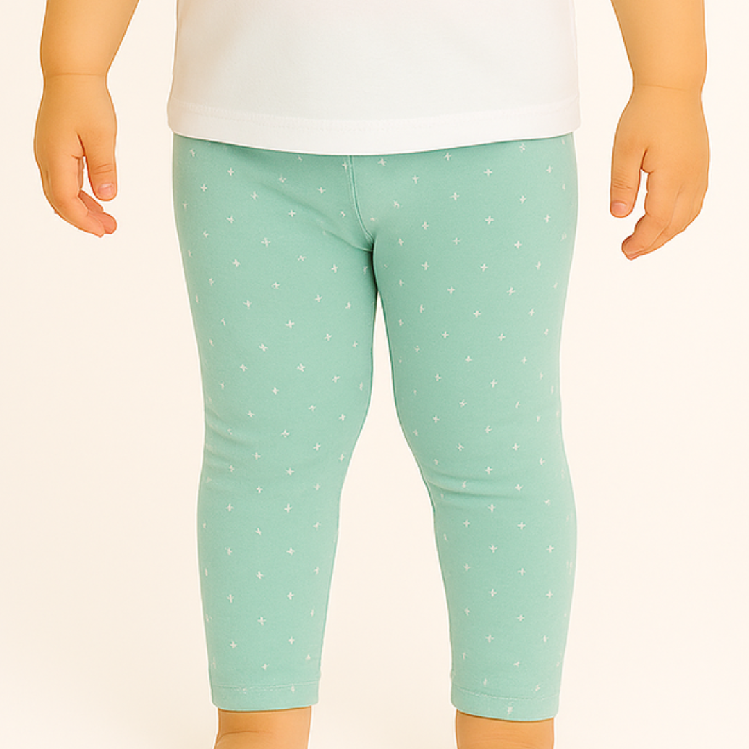 Girls sea green tights