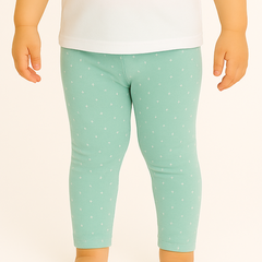 Girls sea green tights