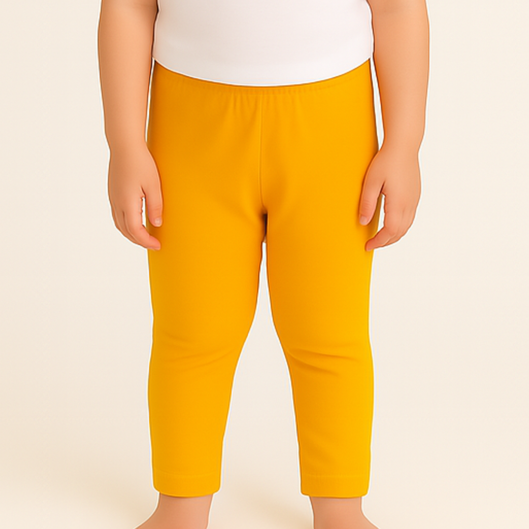 Girls mango yellow tights