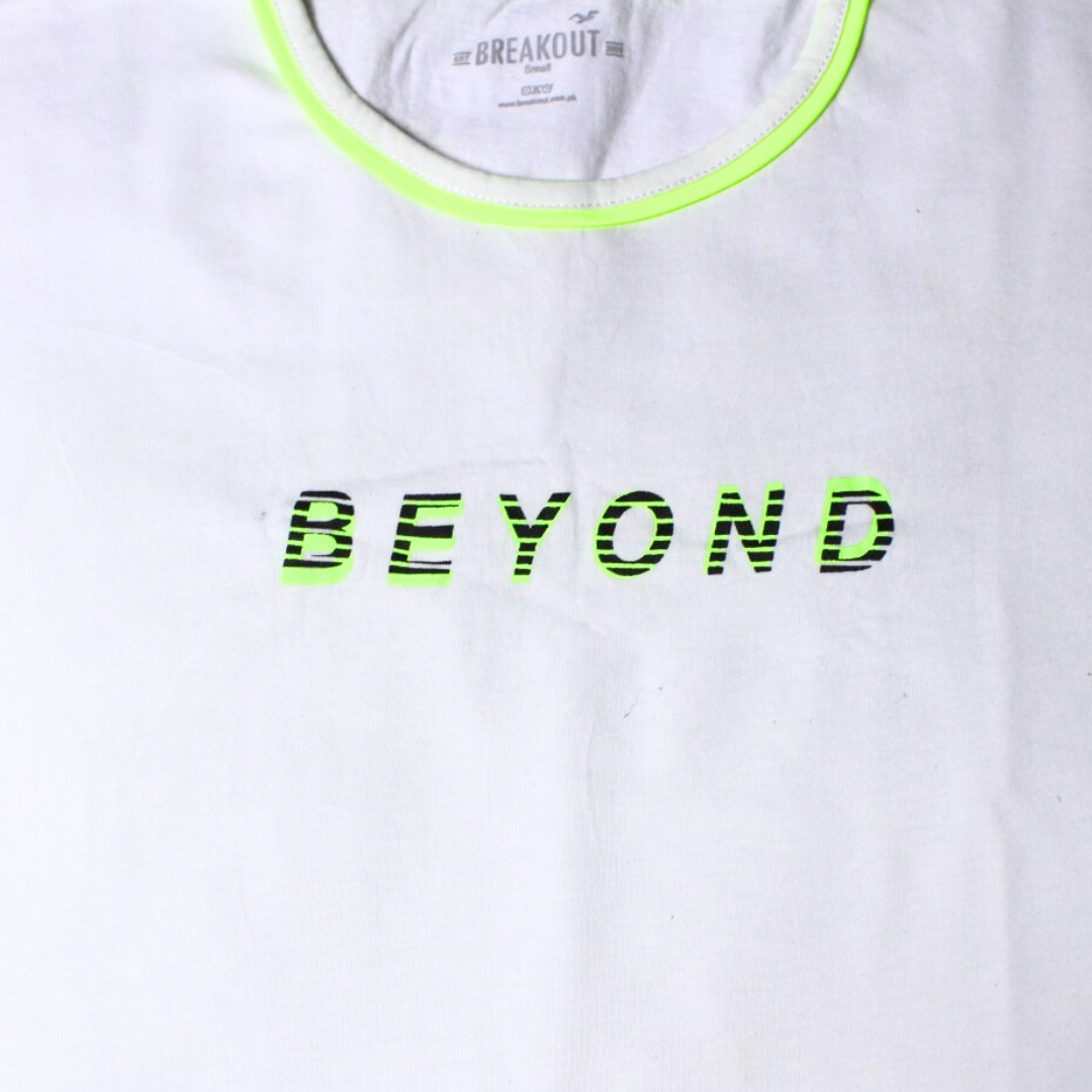 Mens beyond white T-Shirt