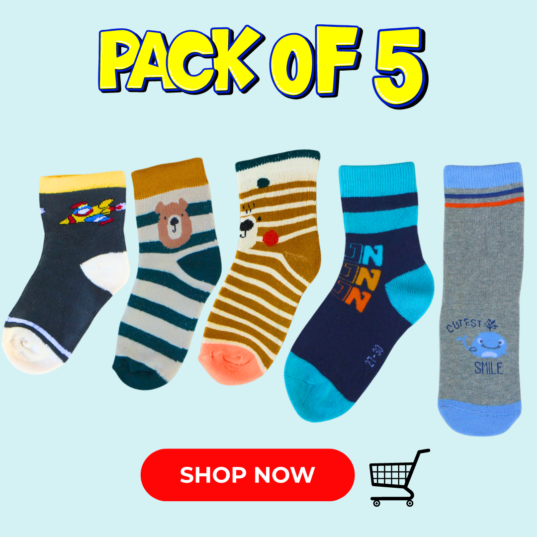 Pack of 5 socks-01