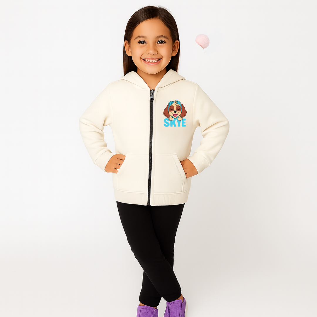 Girls paw patrol zipper