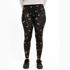 Ladies floral print tights