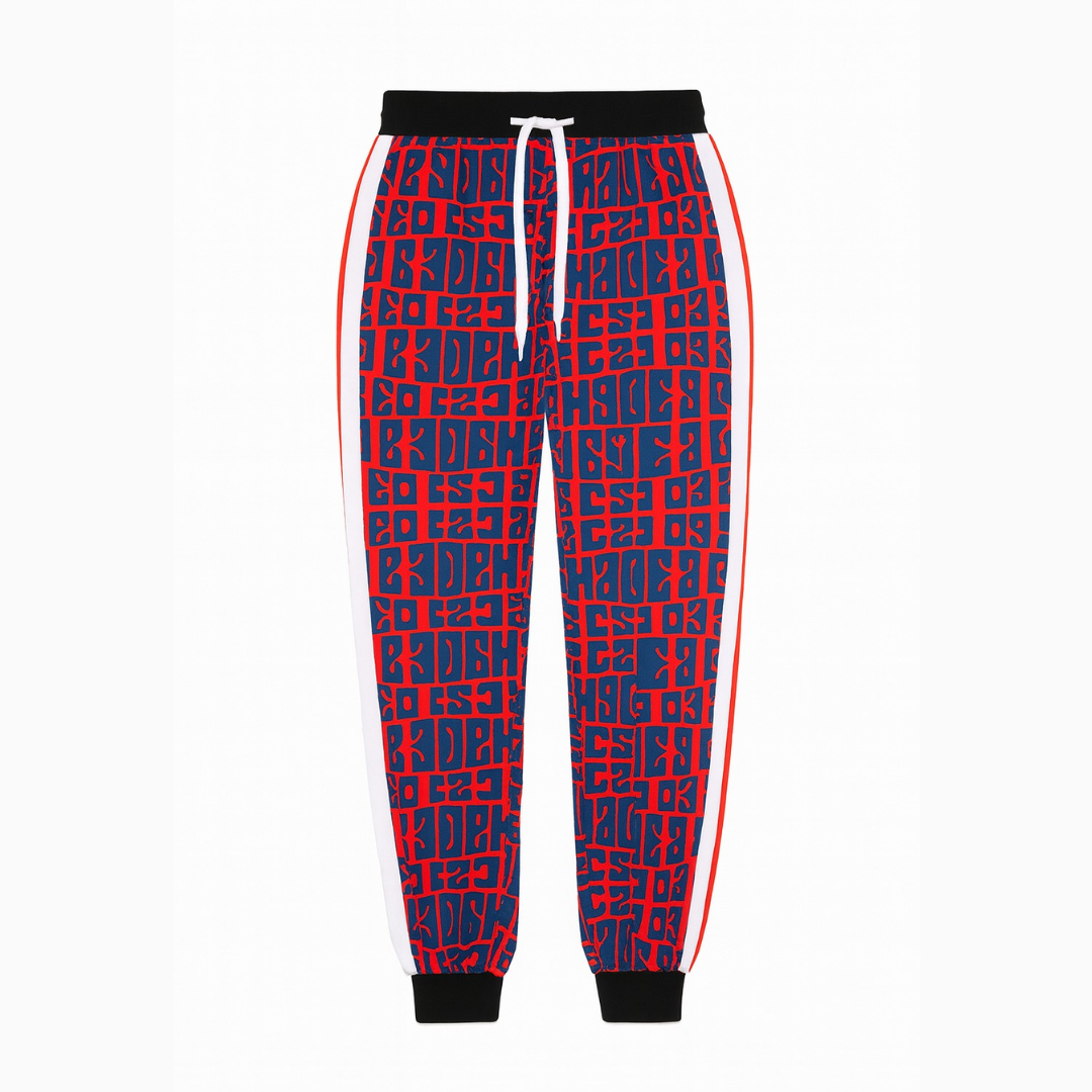 Ladies printed jogger trouser