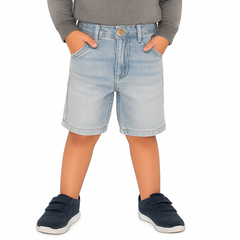Boys ice blue denim short (Last Chance)
