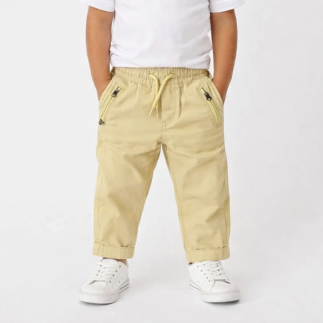 Boys brown pocket style pant (Last Chance)