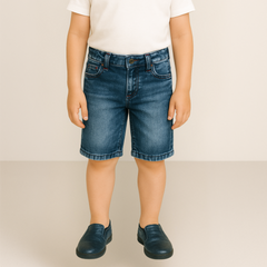 Boys Wash blue shorts