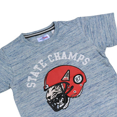 Boys gray state champs T-Shirt (Last Chance)