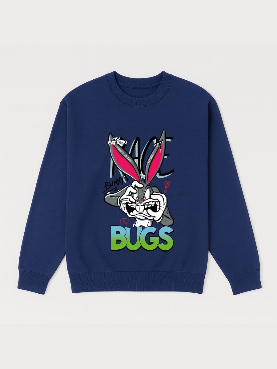 Boys Bugs Bunny Graphic Fleece Sweatshirt