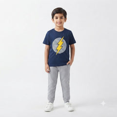 Boys blue flash t-shirt