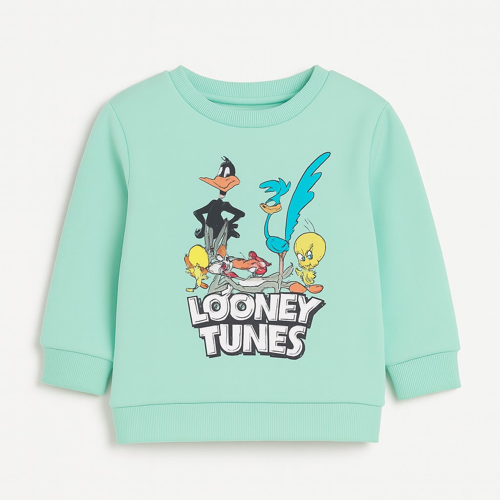 Sea green Looney tunes sweatshirt