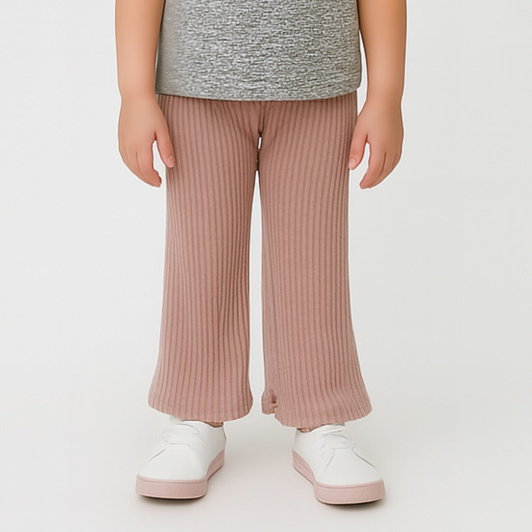 Girls pink flapper style trouser