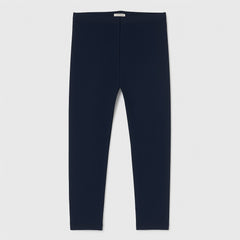 Girls navy basic trouser