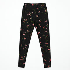 Ladies floral print tights