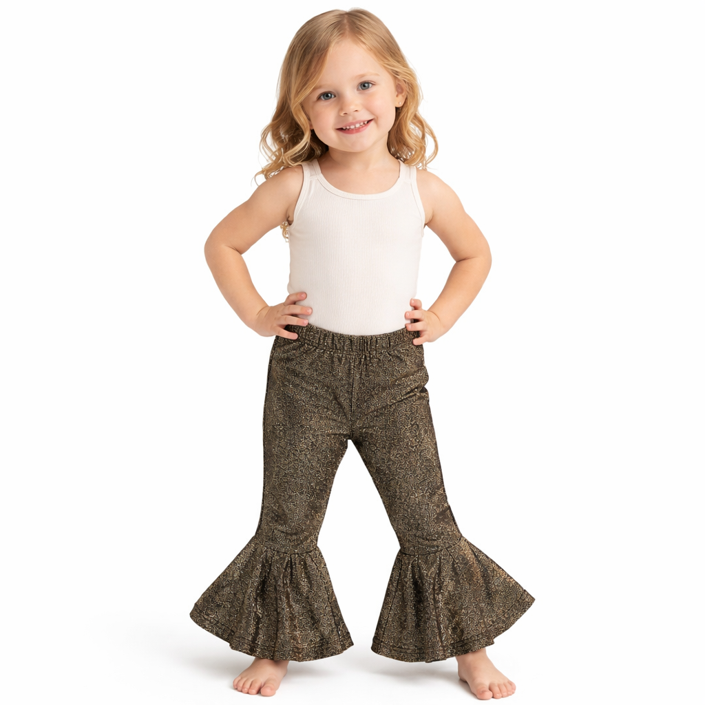 Girls golden shimmer flapper (Last Chance)