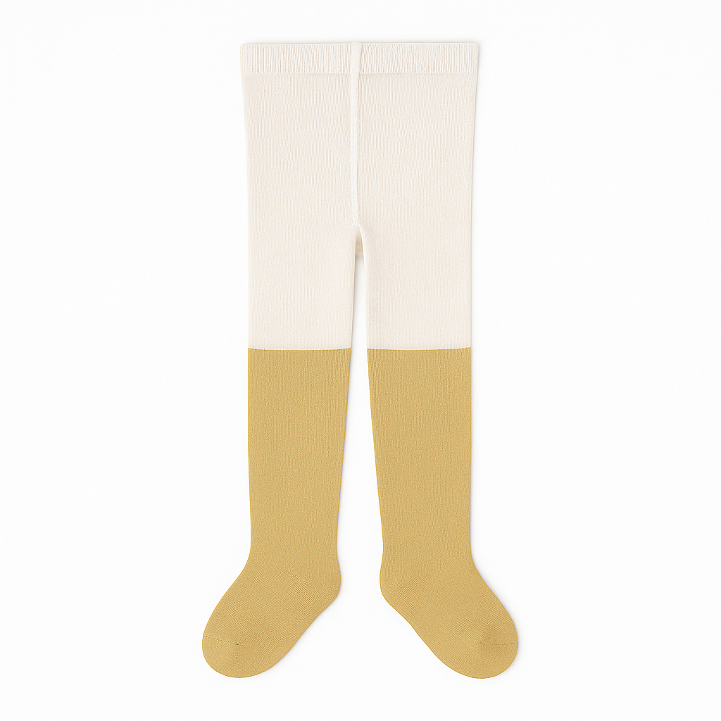 Girls golden glitter legging