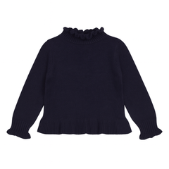 Girls blue wool sweater (Last Chance)