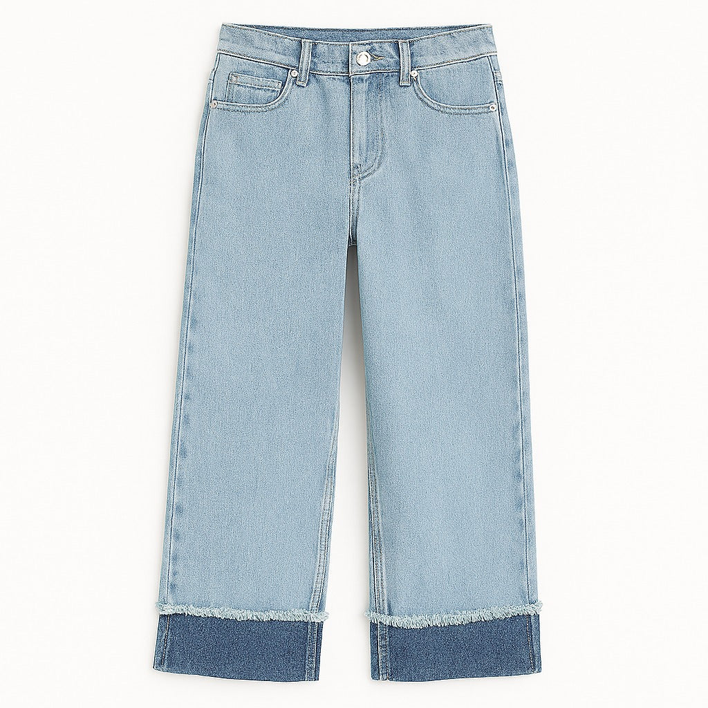 Girls fold flapper pant