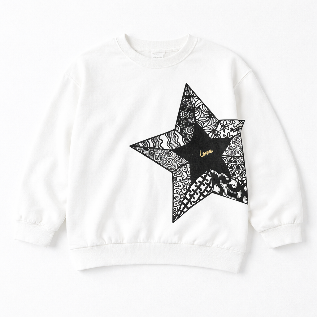 white star sweater shirt (Last Chance)