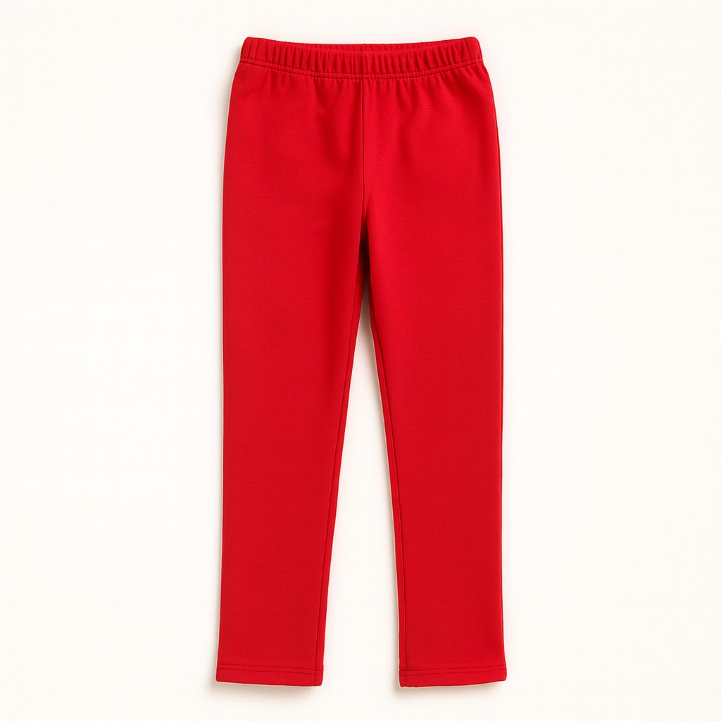 Girls red basic tights (Last Chance)
