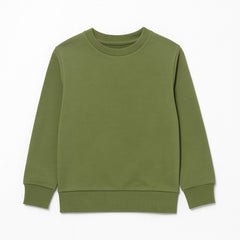 Boys green basic sweatshirt (Last Chance)